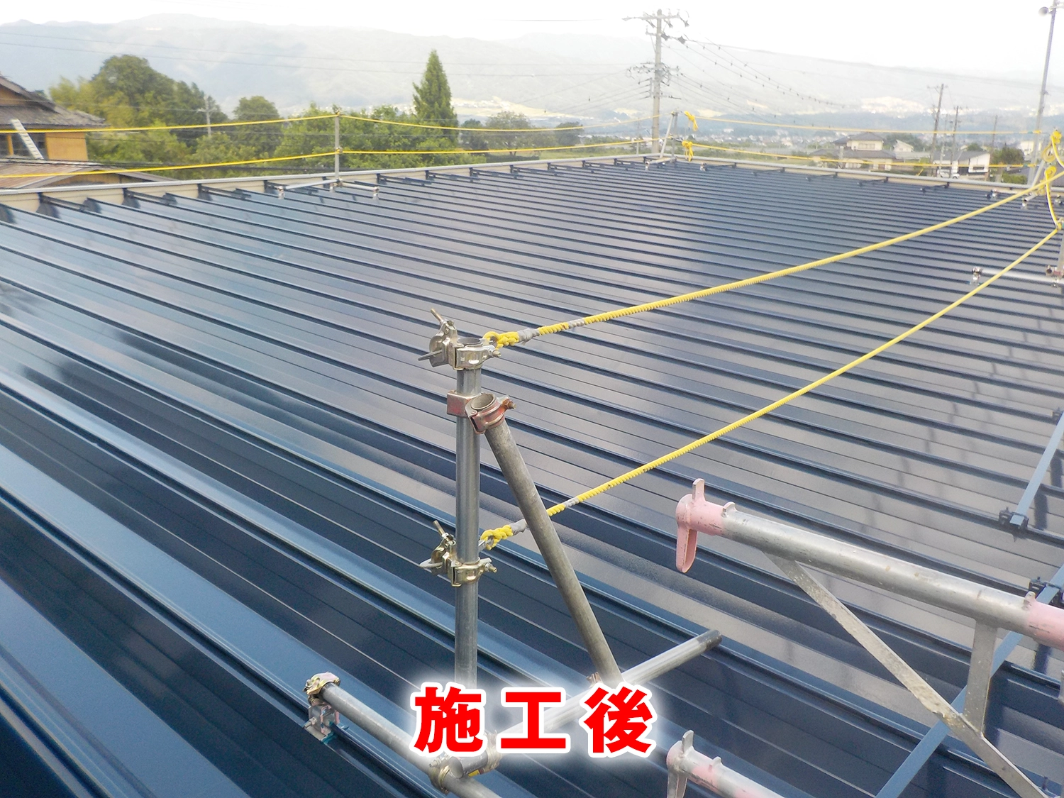 U社様工場屋根塗装 施工後